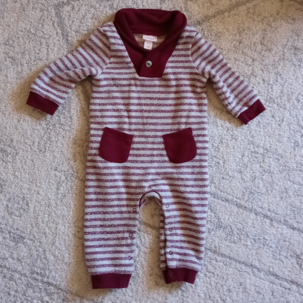 Cat & Jack long sleeve romper 6-9m